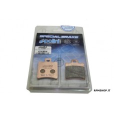 POLINI COPPIA PASTIGLIE FRENO SINTERIZZATE HONDA SFX SGX SKY SH NEW 50